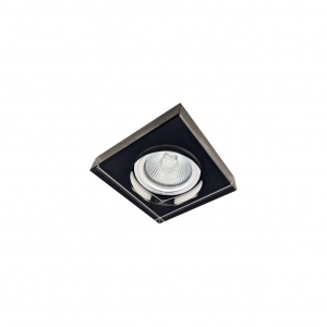 Greenlux x Pearl GXPO037 oczko lampa wpuszczana downlight 1x50W GU5.3 czarne - wysyłka w 24h