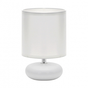 Struhm Pati 03143 lampa stołowa lampka 1x40W E14 biała