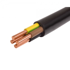 Kabel ziemny YKXS 4x10mm2 miedziany 1m = 1szt. elektroenergetyczny 06/1kV czarny odwijany z bębna - wysyłka w 24h