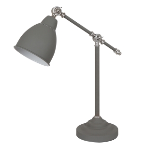 Lampa stołowa lampka Italux Sonny 1x60W E27 szara MT-HN2054-1-GR - wysyłka w 24h