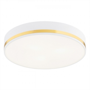 Argon Amore 7035 plafon lampa sufitowa 2x15W E27 biała/złota