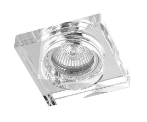 Faroform Crystal Glass-S FF002002.0 oczko halogenowe MR16 1x50W GU5,3, transparentny/lustrzany - wysyłka w 24h