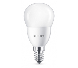 Żarówka LED Philips 7W (60W) E14 P48 kulka 2700K 806lm 929001325201 - wysyłka w 24h