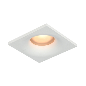Italux Naru DL-61903-IP44-WH oczko lampa wpuszczana downlight nowoczesne metalowe kwadrat 1x10W GU10 biały