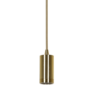 Italux Moderna DS-M-038 GOLD lampa wisząca zwis 1x60W E27 złoty - wysyłka w 24h