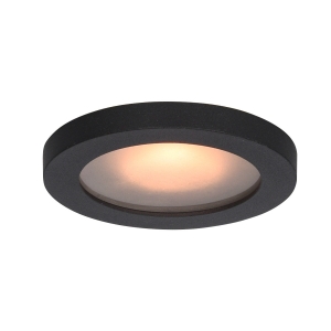 Italux Antar DL-26385-GU10-BK oczko lampa wpuszczana downlight nowoczesne metalowe koło 1x10W GU10 czarny