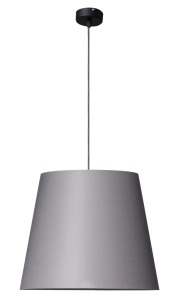 Lampex Dina 1 586/1 POP lampa wisząca zwis 1x40W E27 popiel - wysyłka w 24h