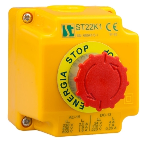 Kaseta sterownicza  ST22 K1/05-01 Przycisk sterowniczy  BEZP. Spamel - wysyłka w 24h