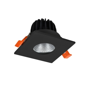 Azzardo Clean AZ5989 oczko lampa wpuszczana downlight IP44 podtynkowe kwadrat 1x7W LED 3000-4000-6000K 420 lm czarne