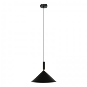 Italux Drello PND-541101-BK lampa wisząca zwis 1x40W E27 czarna - wysyłka w 24h