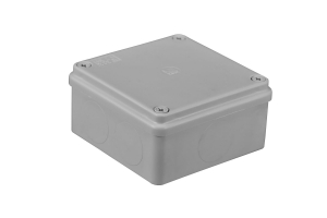 Puszka instalacyjna Pawbol S-BOX S-BOX 116 bezhalogenowa, bez dławików 100x100x50, IP65, IK08 szara - wysyłka w 24h