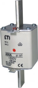 Wkładka topikowa ETI Polam NH2 004185121 gG 300A 400V KOMBI przemysłowa zwłoczna - wysyłka w 24h