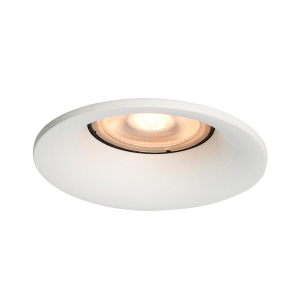 Italux Barto DL-60327A-WH oczko lampa wpuszczana downlight nowoczesne metalowe koło 1x10W GU10 biały
