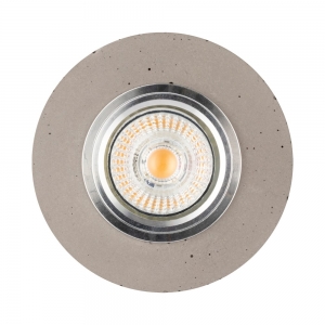 Spot Light Vitar concrete 2511136 oczko lampa wpuszczana downlight 1x6W GU10 szary - wysyłka w 24h