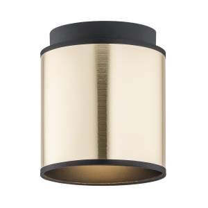 Argon Herman 4247 plafon lampa sufitowa 1x15W E27 złoty / czarny - wysyłka w 24h