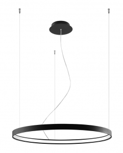 Sollux Rio TH.101 lampa wisząca żyrandol 1x50W LED czarny - wysyłka w 24h