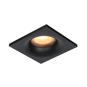 Italux Naru DL-61903-IP44-BK oczko lampa wpuszczana downlight nowoczesne metalowe kwadrat 1x10W GU10 czarny
