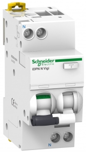 Wyłącznik różnicowo-nadprądowy Schneider 1P+N B 20A 30mA typ AC iDPNNVigi-B20-30-AC Acti9 A9D55620 kombinowany - wysyłka w 24h