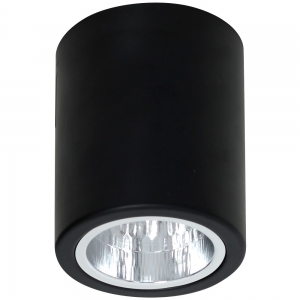 Plafon lampa sufitowa Luminex Downlight Round 1x60W E27 czarny 7237 - wysyłka w 24h