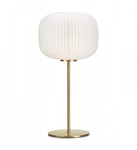 Markslojd Sober 107819 Lampa stołowa lampka 1x60W E27 mosiądz/biały - wysyłka w 24h