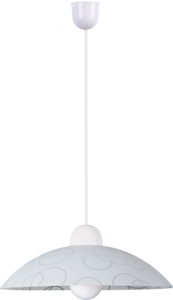 Lampa wisząca zwis Rabalux Ada 1x60W E27 biała 1844 - wysyłka w 24h