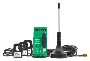 Monitor energii WiFi Zamel Supla MEW-01/ANT 3F+N dwukierunkowy 3 przekładniki 100A antena zewnętrzna SPL10000031 - wysyłka w 24h