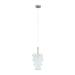 Alfa Creo 11261 lampa wisząca zwis 1x60W E27 chrom/biała - wysyłka w 24h