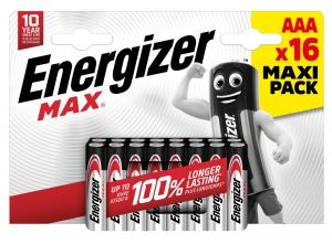 Bateria Energizer MAX AAA LR03 /16 eco - wysyłka w 24h