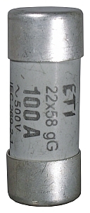 Wkładka topikowa ETI Polam 002640023 gG 80A 22X58 cylindryczna zwłoczna - wysyłka w 24h