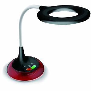 Krislamp Lampa biurkowa LA-R908 lampa stołowa lampka 1x8W LED czarna - wysyłka w 24h