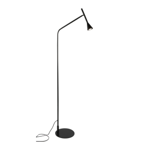 Azzardo Cygnus AZ5623 lampa stojąca podłogowa nowoczesna reflektor metalowa 1x35W GU10 czarna