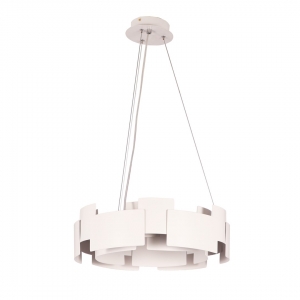 Milagro Torino ML6140 lampa wisząca zwis 1x24W LED biała - wysyłka w 24h