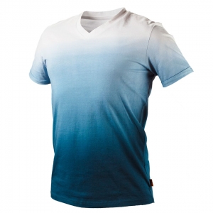 T-shirt cieniowany Topex Neo 81-602-M Denim, rozmiar M niebieski - WYPRZEDAŻ. OSTATNIE SZTUKI! - wysyłka w 24h