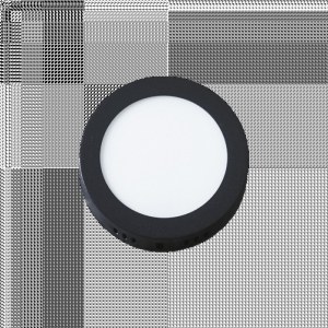 Eco Light EC20274 oczko lampa wpuszczana downlight koło 1x6W LED 4000K 360lm czarne/mleczne