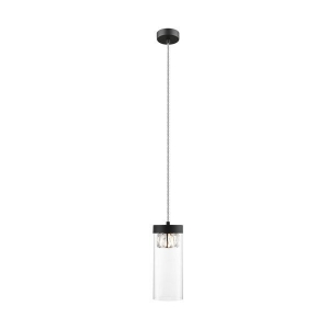 Zuma Line Gem P0389-01D-P7AC lampa wisząca zwis 1x28W G9 czarny - wysyłka w 24h