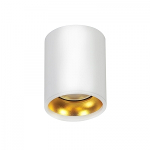 Sanico Lati 309105 plafon lampa sufitowa spot 1x8W GU10 biały - wysyłka w 24h