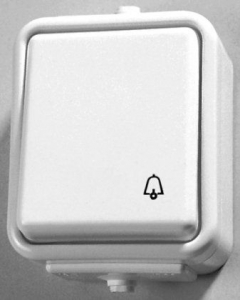 Przycisk dzwonek hermetyczny Schneider Cedar WNT101C01 natynkowy IP44 biały - wysyłka w 24h