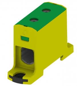Złączka szynowa 2-przewodowa 6-95mm2 AL/Cu żółto-zielona Al/Cu T021095 89710009 Simet - WYPRZEDAŻ. OSTATNIE SZTUKI! - wysyłka w 24h