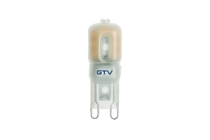 Żarówka LED GTV LD-G93W25-32 2,5W G9 220-240V SMD 2835 ciepła biała AC 360°  ściemnialna - wysyłka w 24h