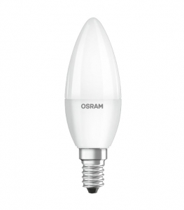 Żarówka LED Osram 7W (60W) E14 B39 806lm 2700K ciepła 230V świeczka mleczna 4058075152915 - wysyłka w 24h