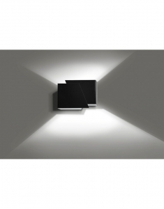 Emibig Frost Black 940/2 kinkiet lampa ścienna nowoczesny metalowy 1x20W G9 czarny - wysyłka w 24h