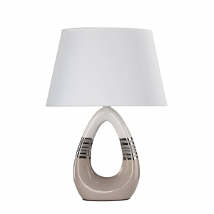 Candellux Romano 41-79954 lampa stołowa lampka 1x60W E27 biały - wysyłka w 24h