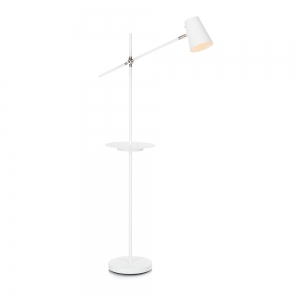 Markslojd Linear 107308 Lampa podłogowa oprawa stojąca 1x40W E14 biała - wysyłka w 24h