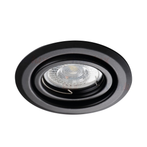 Kanlux Alor 26796 oczko lampa wpuszczana downlight 1x10W GU10 czarne - wysyłka w 24h