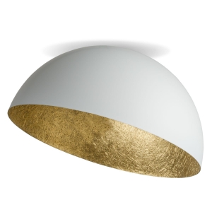 Sigma Sfera 32466 plafon lampa sufitowa 1x60W E27 biały/złoty - wysyłka w 24h