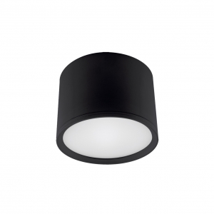 Struhm Rolen 03780 plafon okrągły tuba lampa sufitowa spot 10x7cm  7W LED 4100K 840lm czarny - wysyłka w 24h
