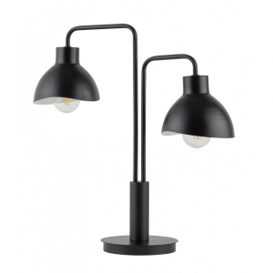 Sigma Holi 50330 lampa stołowa lampka 2x60W E27 czarna/biała - wysyłka w 24h