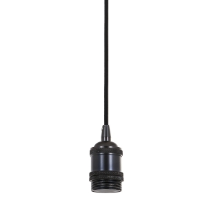 Italux Classo DS-M-034 MATT BLACK  lampa wisząca zwis 1x60W E27 czarna - wysyłka w 24h