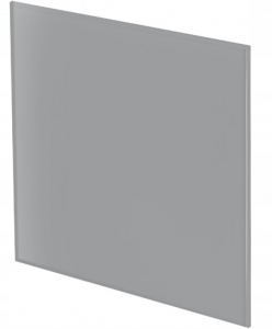Panel dekoracyjny do korpusu wentylatoraTrax Glass fi100mm szary mat Awenta PTGG100M - wysyłka w 24h