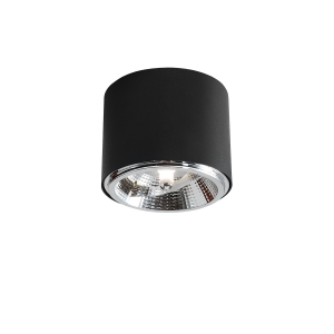 Aldex Bot 1047PL_G plafon lampa sufitowa 1x35W Gu10 czarna - wysyłka w 24h